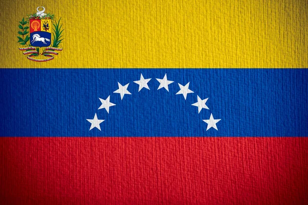 Bandeira de venezuela — Fotografia de Stock