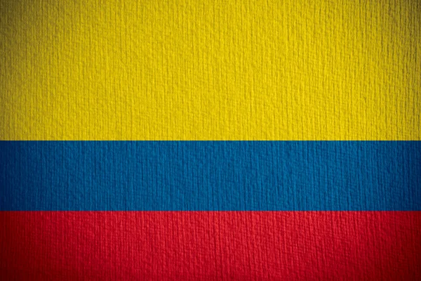 Bandera de Colombia — Foto de Stock