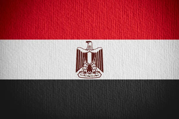 Bandera de Egipt — Foto de Stock