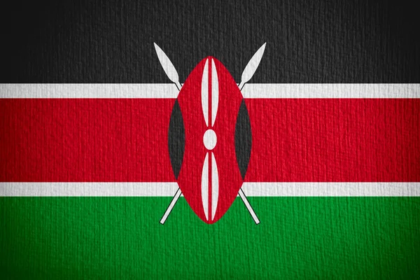 Bandera de Kenya — Foto de Stock