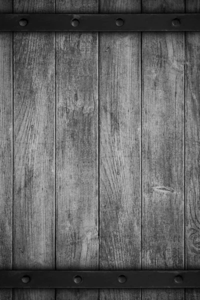 Black wooden background — Stock Photo, Image