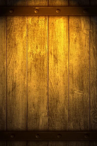 Golden wooden background — Stock Photo, Image