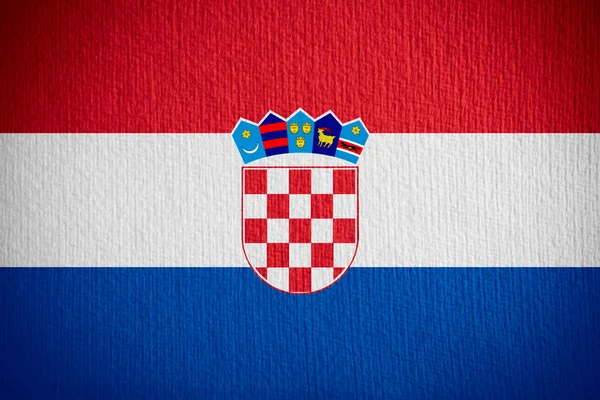 Vlajka Chorvatska — Stock fotografie