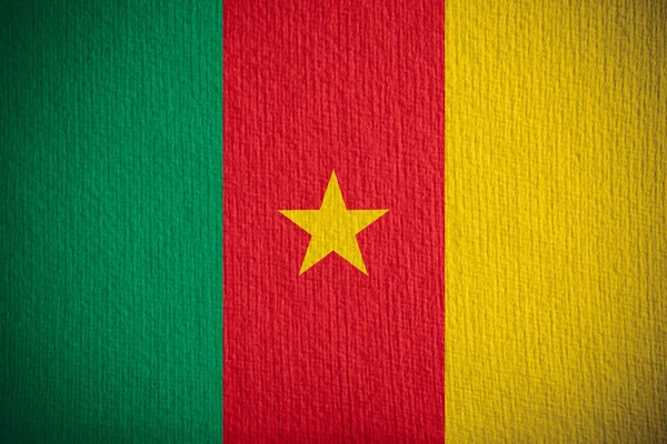 Bendera Kamerun — Stok Foto