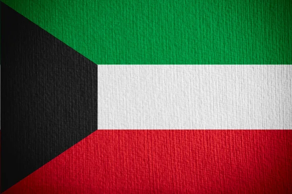 Bandiera del Kuwait — Foto Stock
