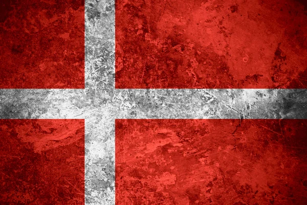Σημαία της Δανίας — Φωτογραφία Αρχείου