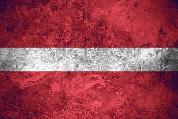 Flagge von Lettland — Stockfoto