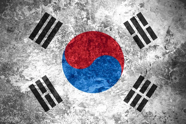 Bandera de Corea del Sur —  Fotos de Stock