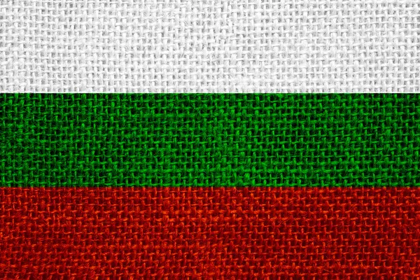 Vlag van Bulgarije — Stockfoto