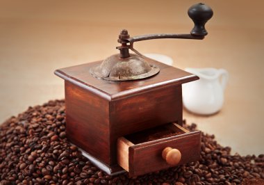 Kahve öğütücüsü.