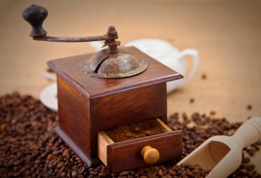 Kahve öğütücüsü.