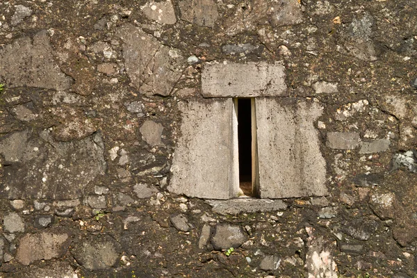 Altes Fassadenfenster — Stockfoto