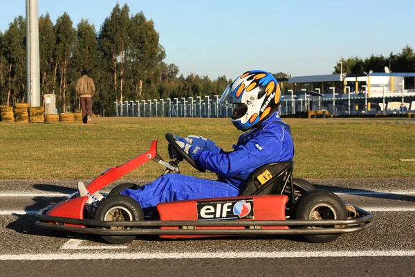Go Karts corrida — Fotografia de Stock