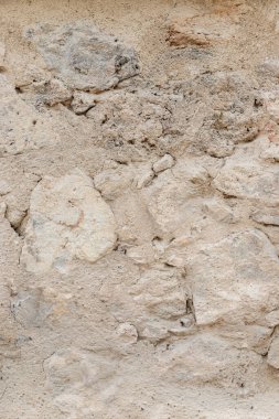 Duvarların ve surların eski yapılarının tipik taş duvar dokusu arka planı