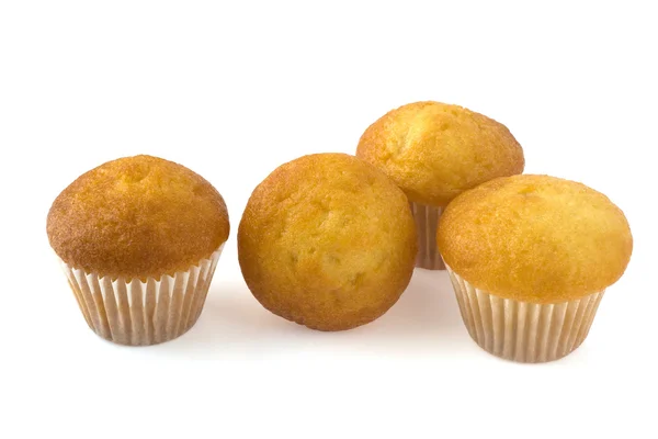 Muffin su sfondo bianco — Foto Stock