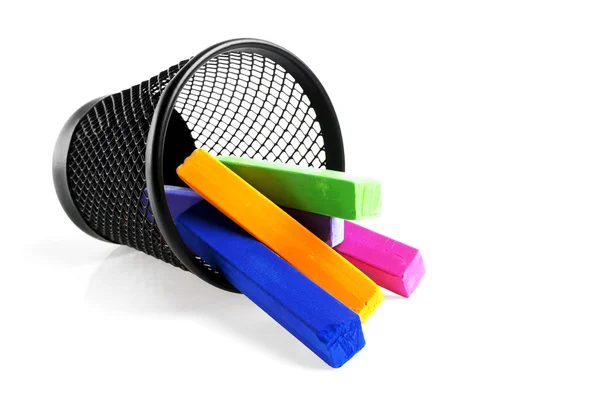 Paper Strips In Rainbow Colors Can Use As Background Stock Photo