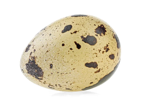 Jajeczko Przepiórcze Odizolowane Białym Tle Produkty Naturalne — Zdjęcie stockowe
