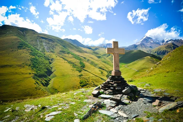 cross kazbek Dağı