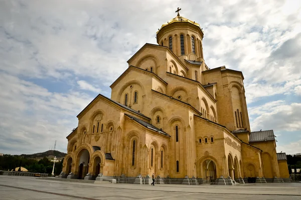 Tempio Tsmikhda Sameba a Tbilisi — Foto Stock