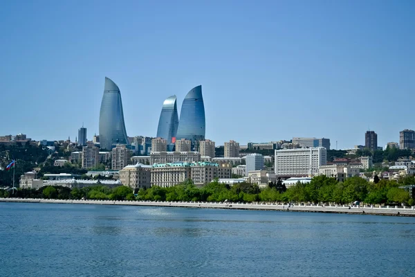 Набережная Баку — стоковое фото