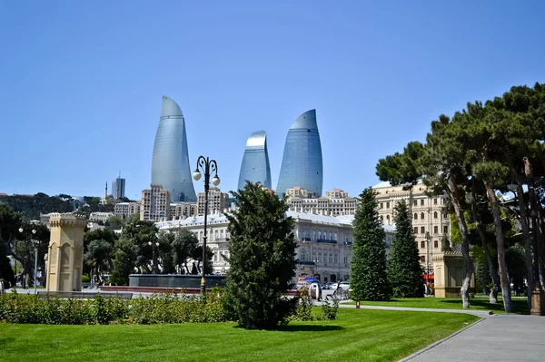 Embankment de Bakú Imagen De Stock
