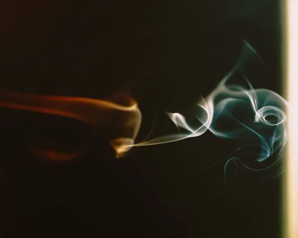 Arte del humo en color — Foto de Stock