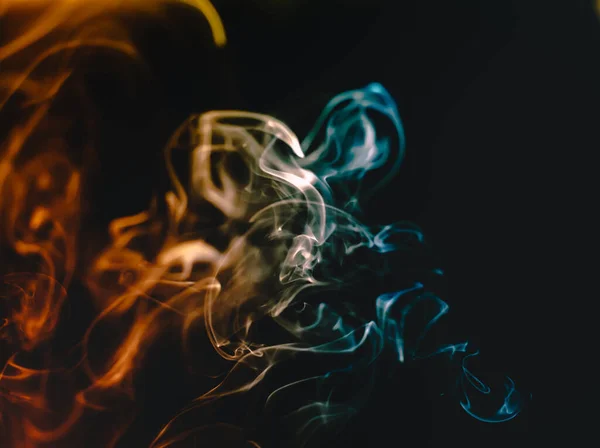 Füstművészet a színben — Stock Fotó