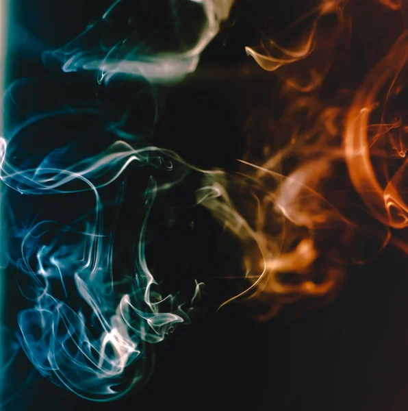Füstművészet a színben — Stock Fotó