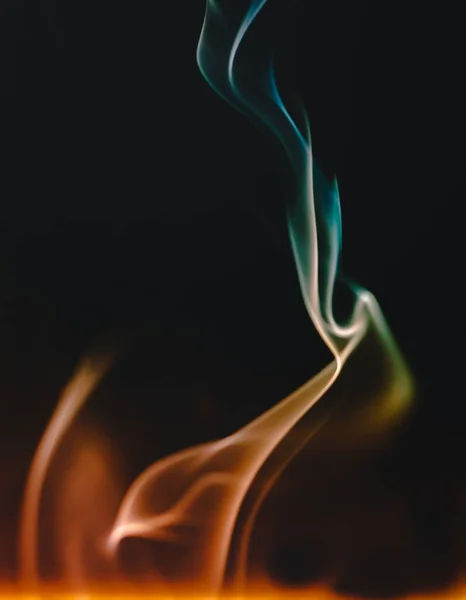 Smoke art in color — Stock Photo, Image