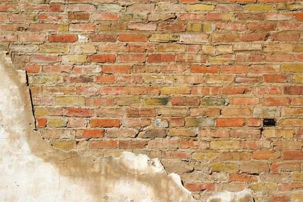 Baggrund Væg Tekstur af en gammel sektion væg - Stock-foto