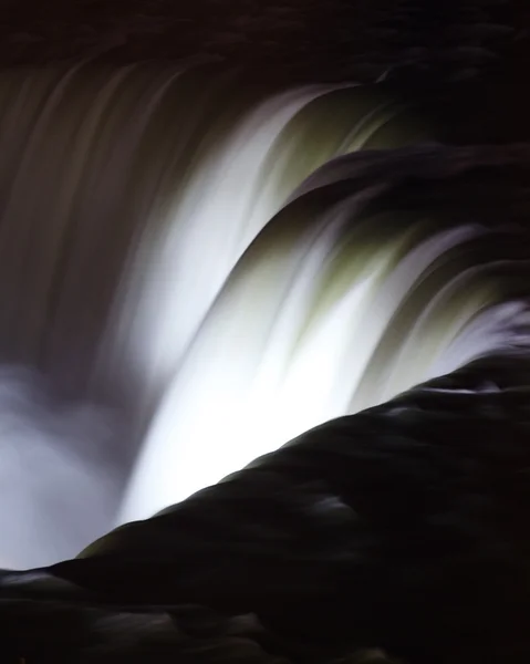 Niagara falls new york in zwart-wit — Stockfoto