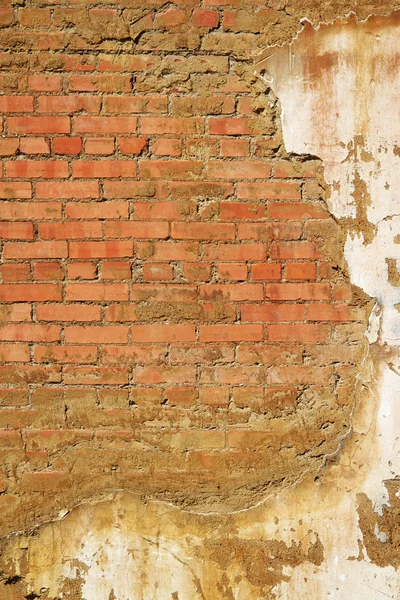 Textura de pared de fondo de una pared de sección antigua Imágenes de stock libres de derechos