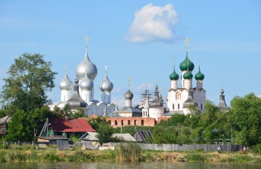 rostov Panoraması. Rusya'nın altın yüzük.