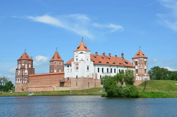 MIRSKY kasteel in Wit-Rusland. — Stockfoto