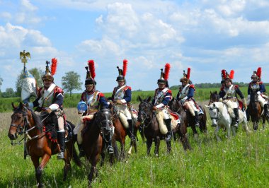 1812 yılında Rusya'da borodino yakın savaş üreme.