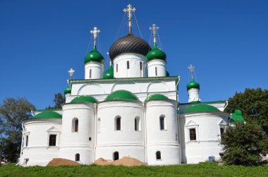 pereslavl zalesskiy Panoraması. Rusya'nın altın yüzük.
