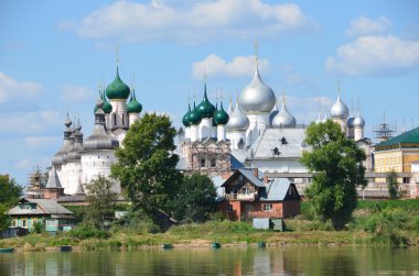 rostov Panoraması. Rusya'nın altın yüzük.