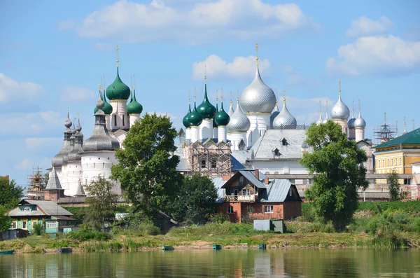 Panorama z Rostova. zlatý prsten z Ruska. — Stock fotografie