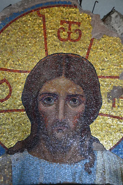 San Pietroburgo. L'icona della chiesa delle Terme sul Wody . — Foto Stock