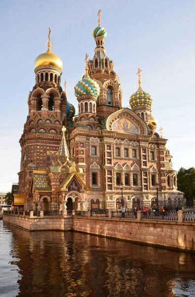 St. Petersburg. The cathedral of Spas on the blood. Royalty Free Stock Photos