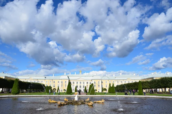 St. Petersburg. Fountains of Petergof. — Stock Photo, Image