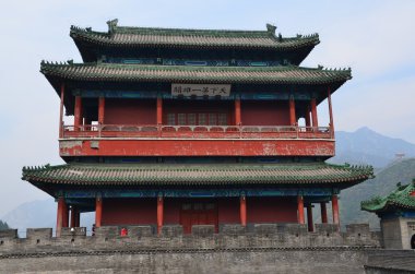 juyong pass, gözetleme kulesi. Beijing, Çin.
