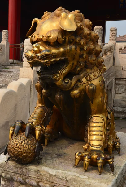 De verboden stad. het palace museum. Beijing, china. — Stockfoto