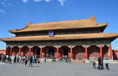 Yasak Şehir. Sarayı Müzesi. Beijing, Çin.