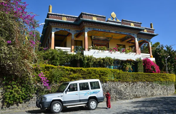尼泊尔、 加德满都、 pullhari 修道院. — 图库照片
