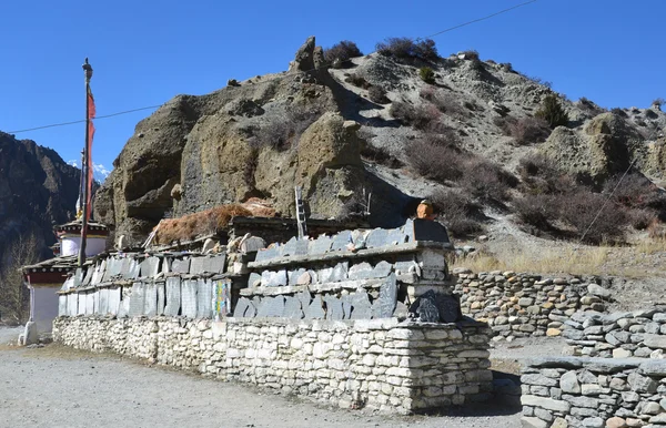 Nepal, trekking por Anapurna . —  Fotos de Stock