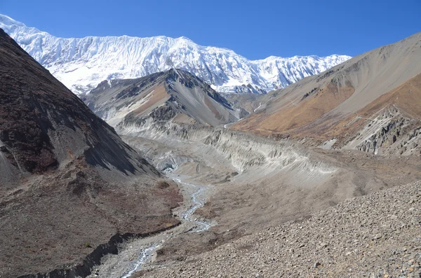 Nepal, trekking por Anapurna . —  Fotos de Stock