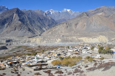 nepal, Anapurna doğa yürüyüşü. jomsom.