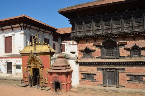 Nepal, Bhaktapur, Plaza Durbar . — Foto de Stock