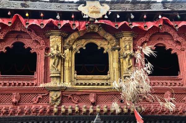 Nepal, Kathmandu, Palace of Kumari. — Stock Photo, Image